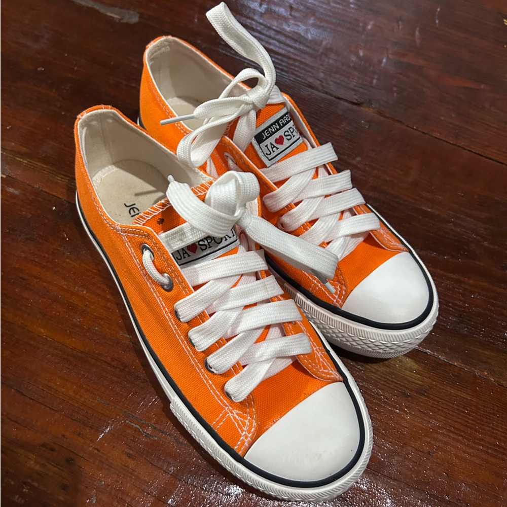 Orange Jenn Ador Sneakers
